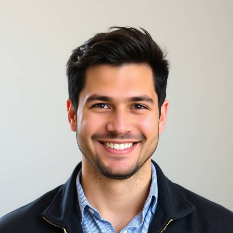 Foto de perfil de David Fernández, Instructor de Desarrollo Web en Edifika Academy, mirando directamente a la cámara con una sonrisa amable.