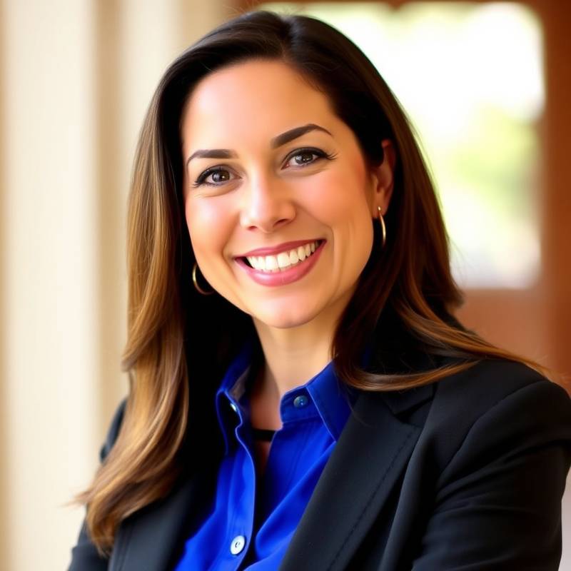 Foto de perfil de Isabel Diaz, Directora Académica de Edifika Academy, sonriendo de manera confiada.