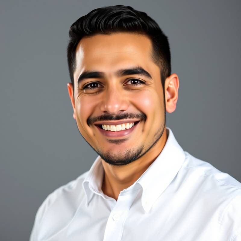 Foto de perfil de Manuel García, Jefe de Marketing de Edifika Academy, con una sonrisa entusiasta.